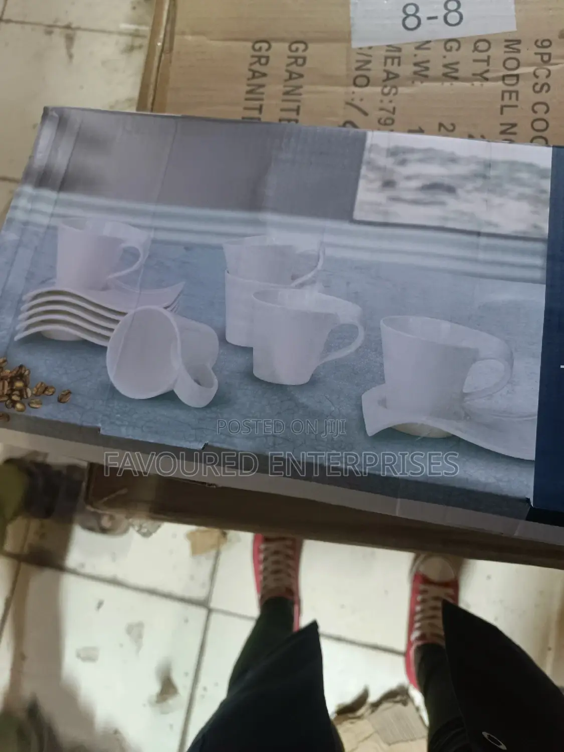 Swag Cup and Saucer 12set