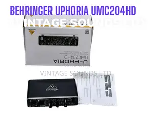 Behringer Umc 204 HD Soundcard 2×4 USB 2.0 Audio/Interface