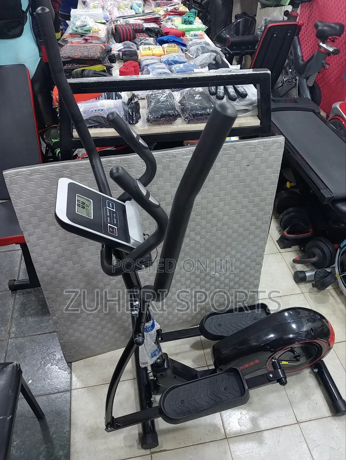 Elliptical Cross Trainer for Domestic Use Adjustable Tension