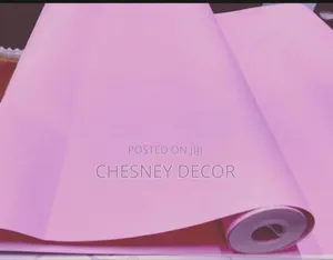 Pure Pink Wallpaper for Kid's Bedroom