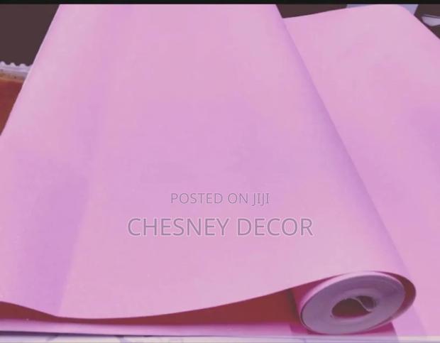 Pure Pink Wallpaper for Kid's Bedroom