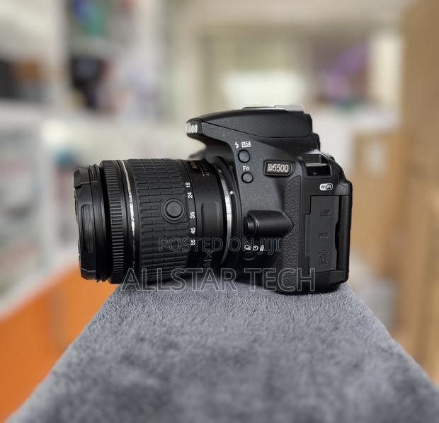 Nikon D5500 DSLR Camera With AF-P 18-55mm Lens (Black)