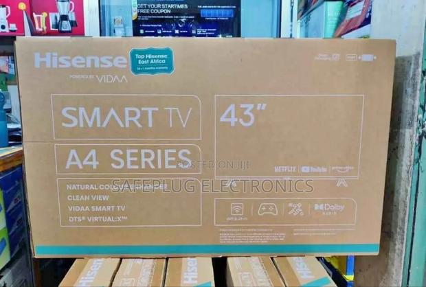Hisense 43" Inch,A4 Smart TV,FRAMELESS Tv - main view