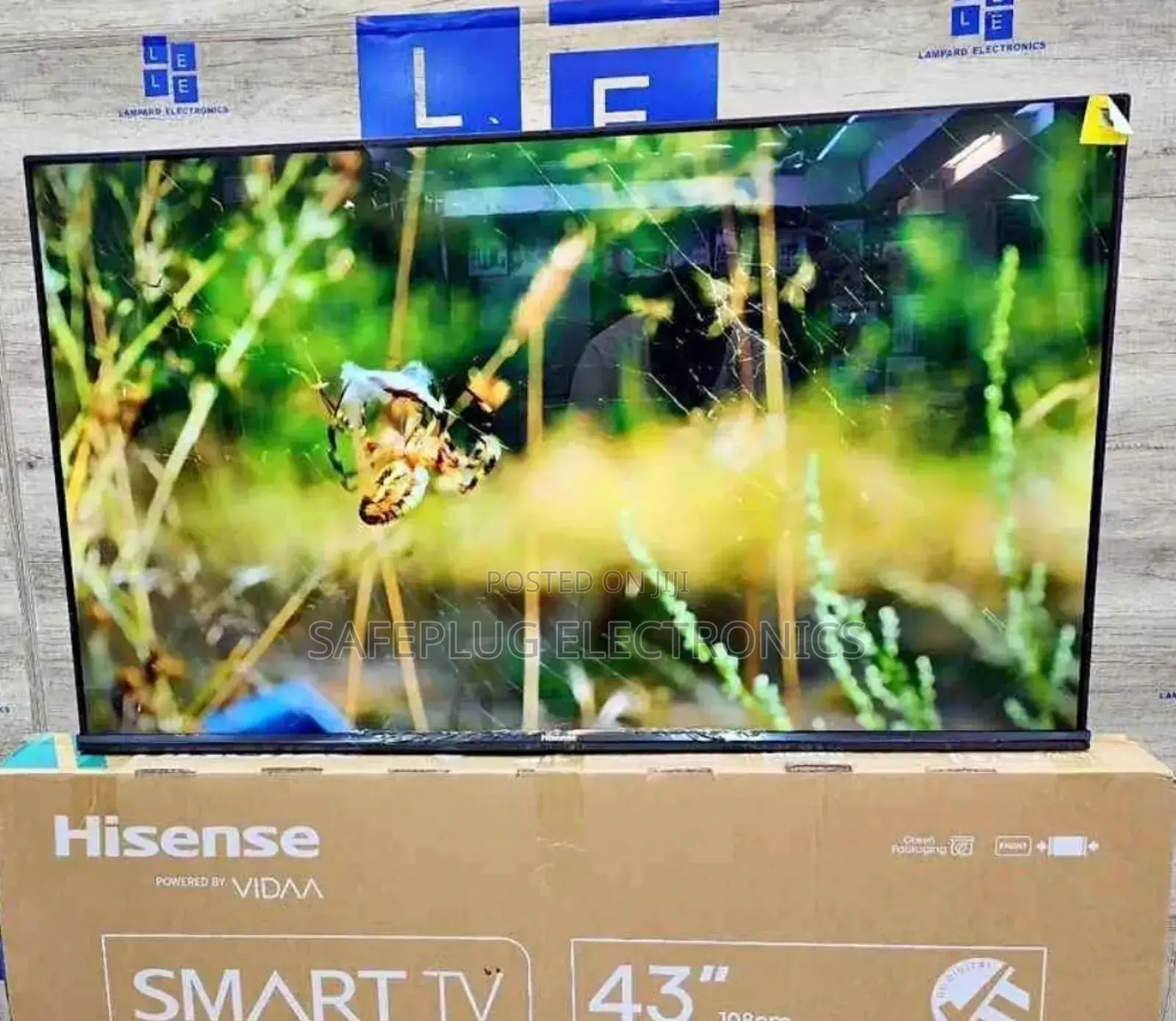 Hisense 43" Inch,A4 Smart TV,FRAMELESS Tv