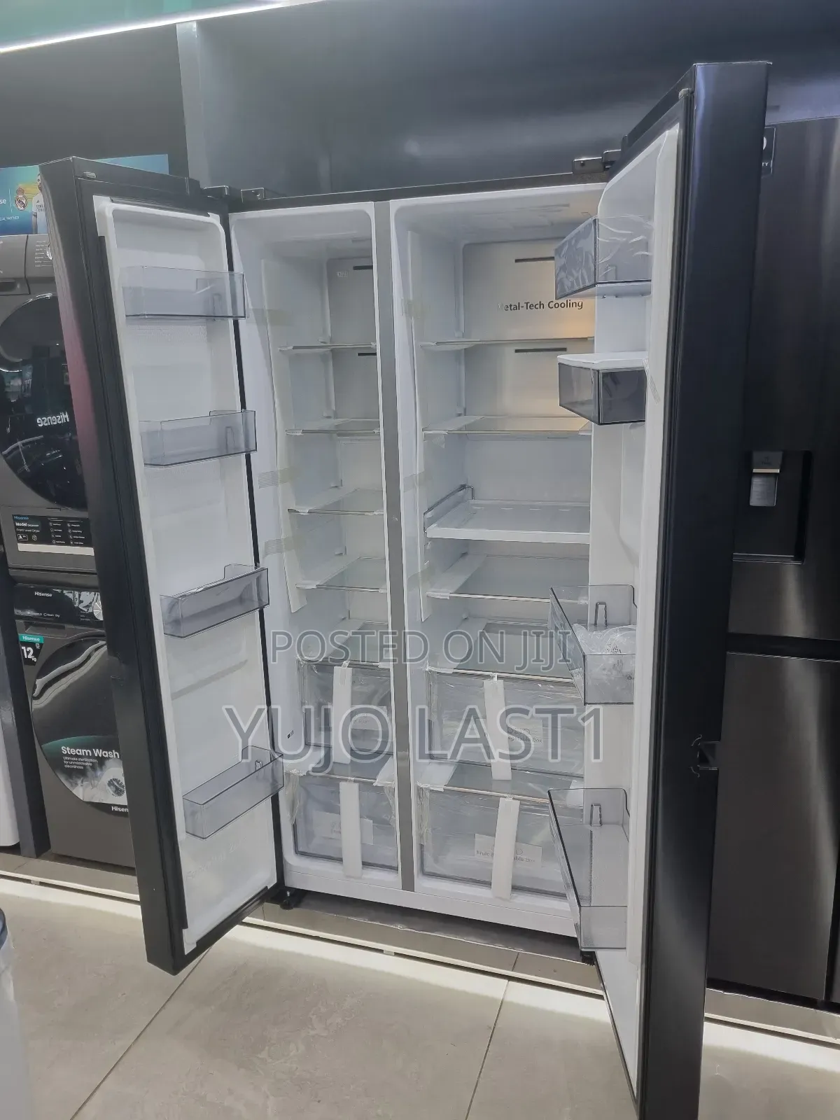 Hisense Fridge 549 Litres Non Frost Side by Side