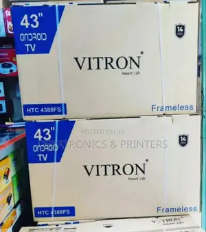 Vitron 43" Inch Qled Smart Tv