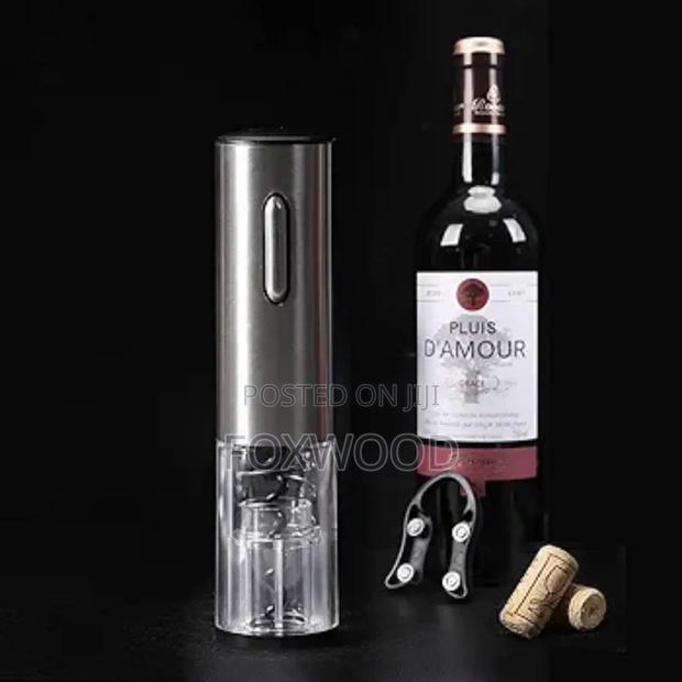 *Electric Wine Bottle Opener With Foil Cutter - thumbnail 2