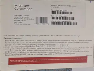 Microsoft Windows 11 Pro (PC) 32/64 Bit License Key