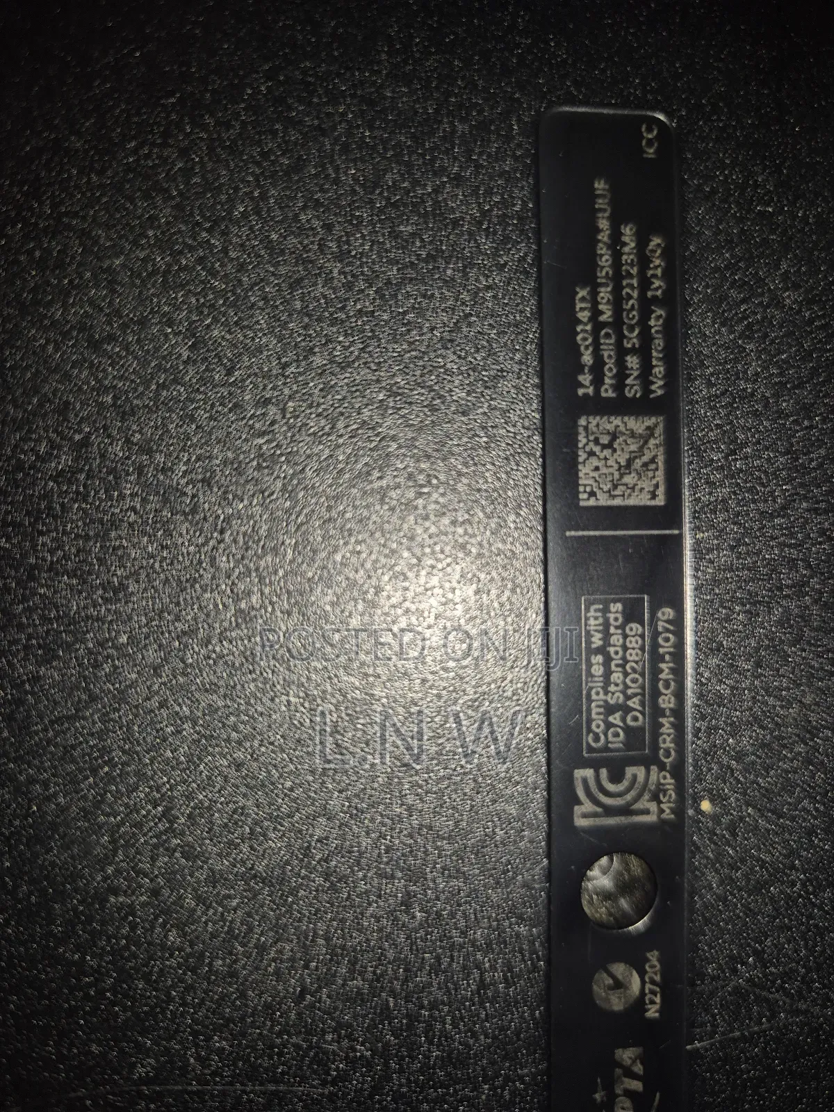 Laptop HP 2GB Intel Core 2 Duo HDD 500GB