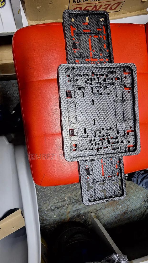 Number Plate Holders Carbon