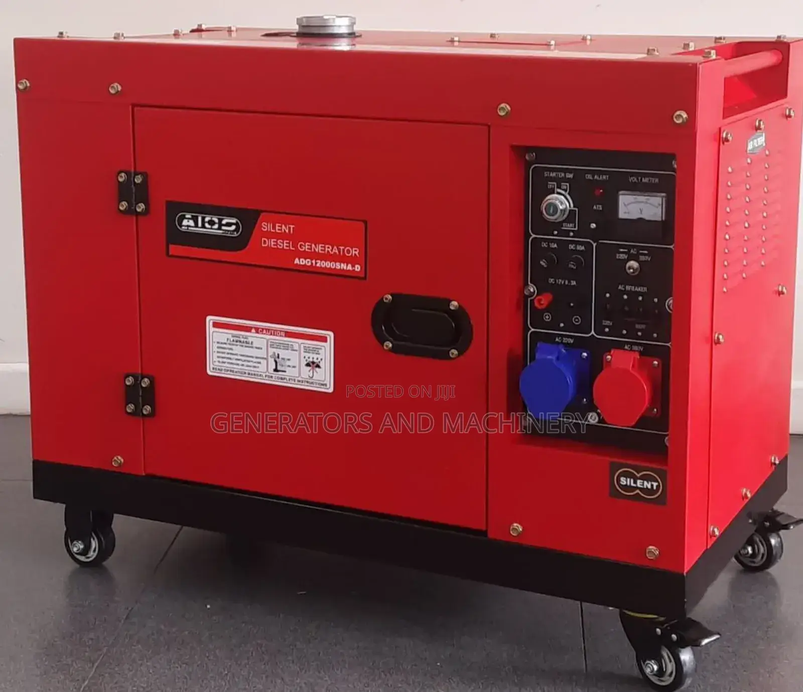11.25kva Red Generator AICO JAPAN