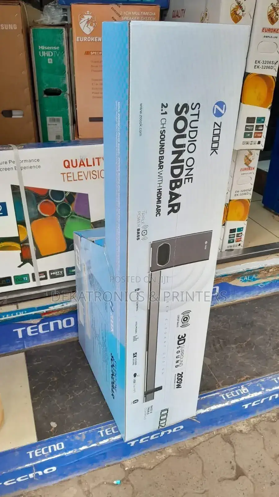 Zoook Zb Studio1 5.1 Channel Sound Bar