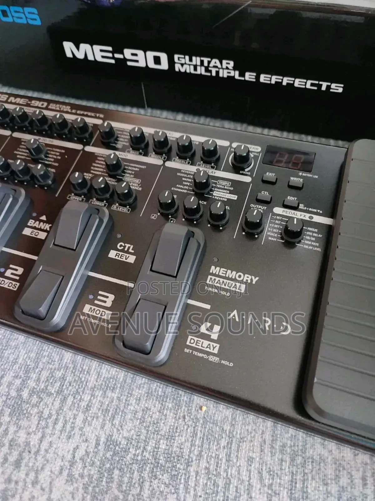 Guitar Modeling Pedal Multi Effect Boss Me90