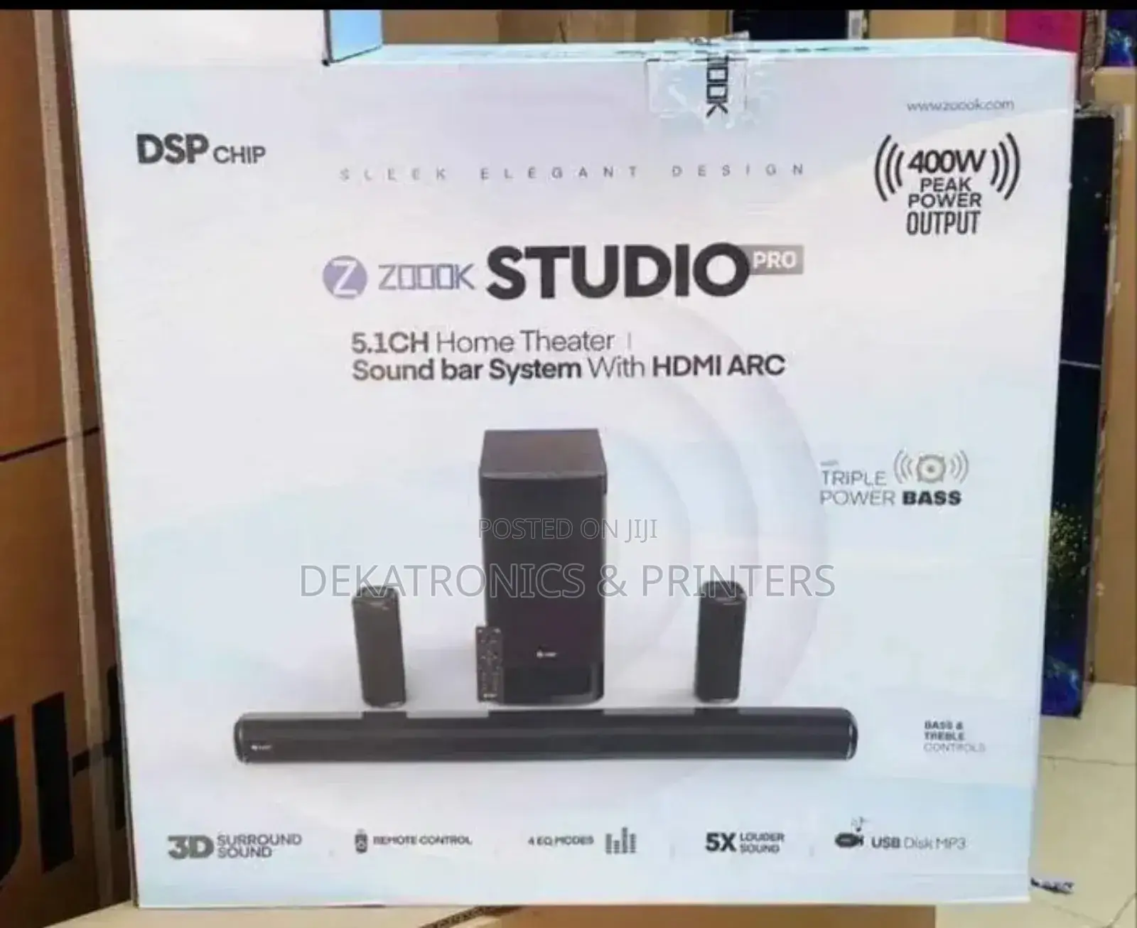 Zoook Studio Pro 5.1 Channel Sound Bar