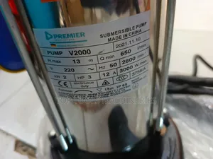 Premier 3hp Sewage Submersible Pump
