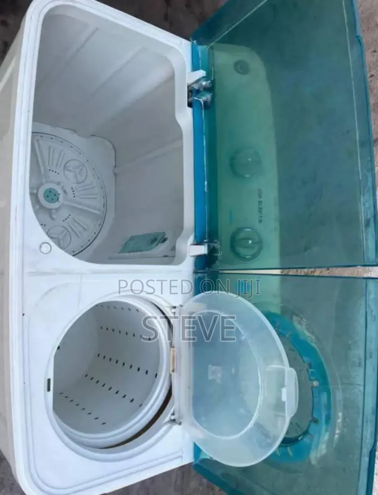 Exuk Elekta 7kg Topload, Twin Tub, Wash Air Dryer