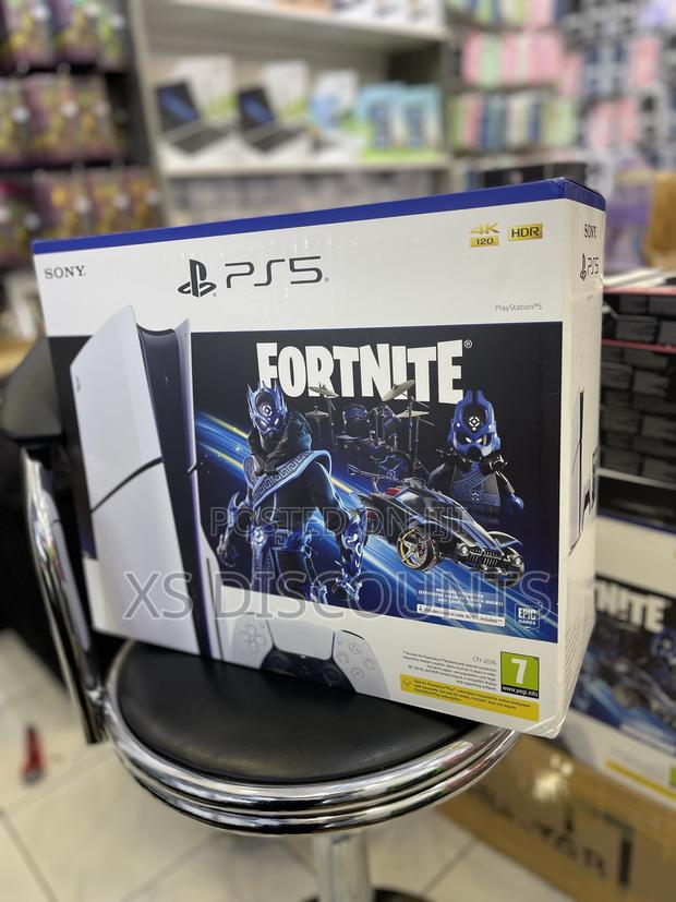 Sony Playstation 5 Slim! Ps5 Slim Fortnite!