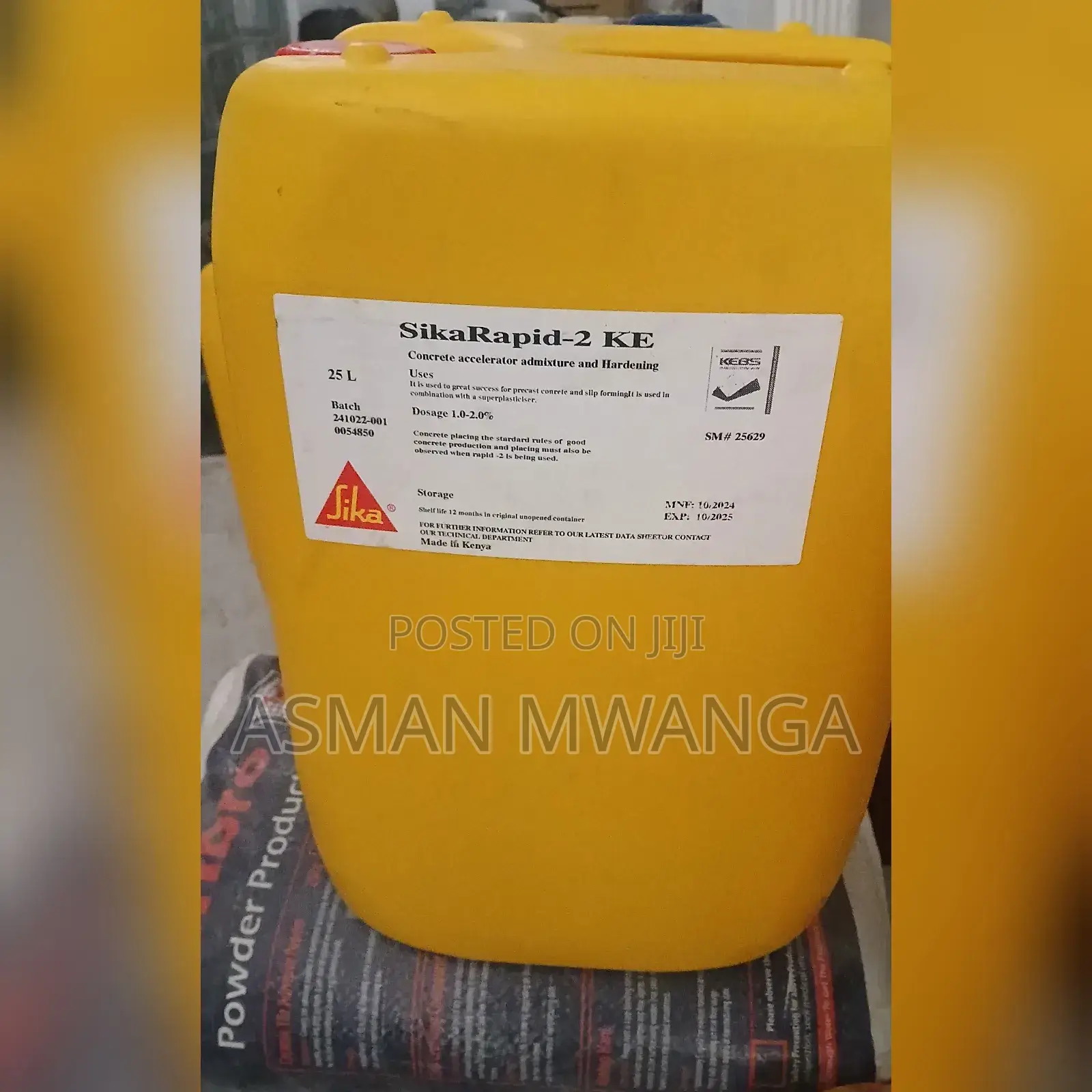 Sika Rapid-2 Ke Admixture 25L