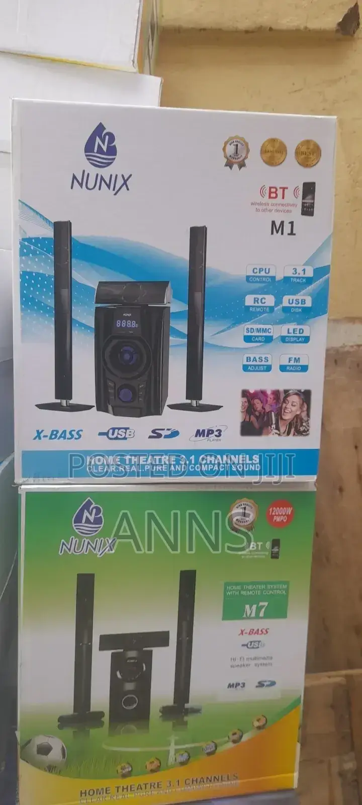 Nunix M1 Original 3.1home Theatre System