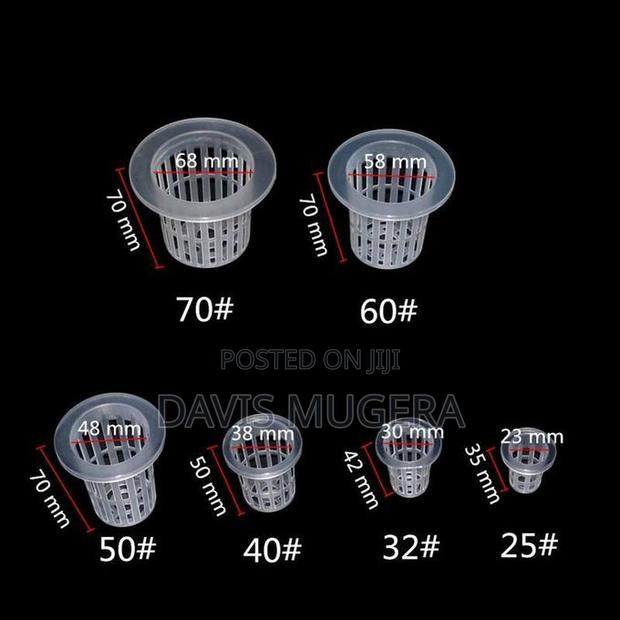 Hydroponic Mesh Pot Net Cup Aeroponic Planting Soilless -#70 - thumbnail 5