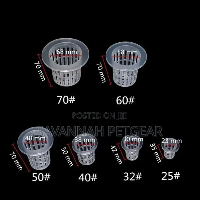 Hydroponic Mesh Pot Net Cup Aeroponic Planting Soilless -#70