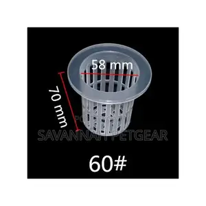 Hydroponic Mesh Pot Net Cup Aeroponic Planting Soilless -#70