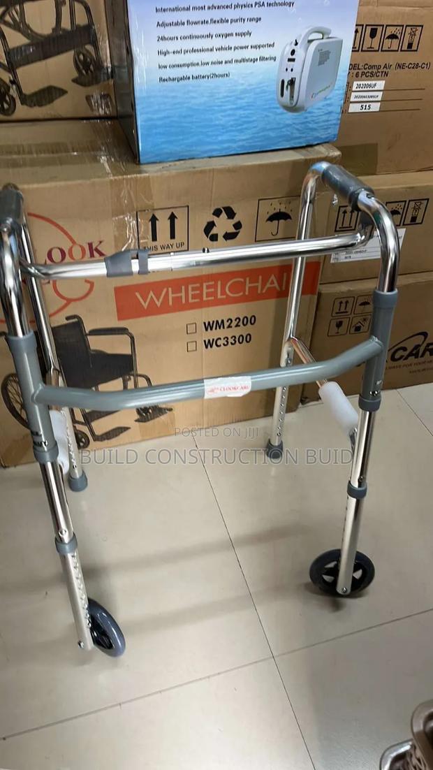 Walking Aid With Wheels Foldable