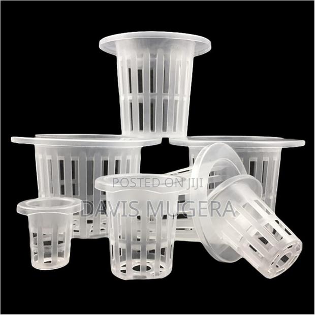 Mesh Pot Net Cup Basket Hydroponic System Plant (25*25mm) - thumbnail 3