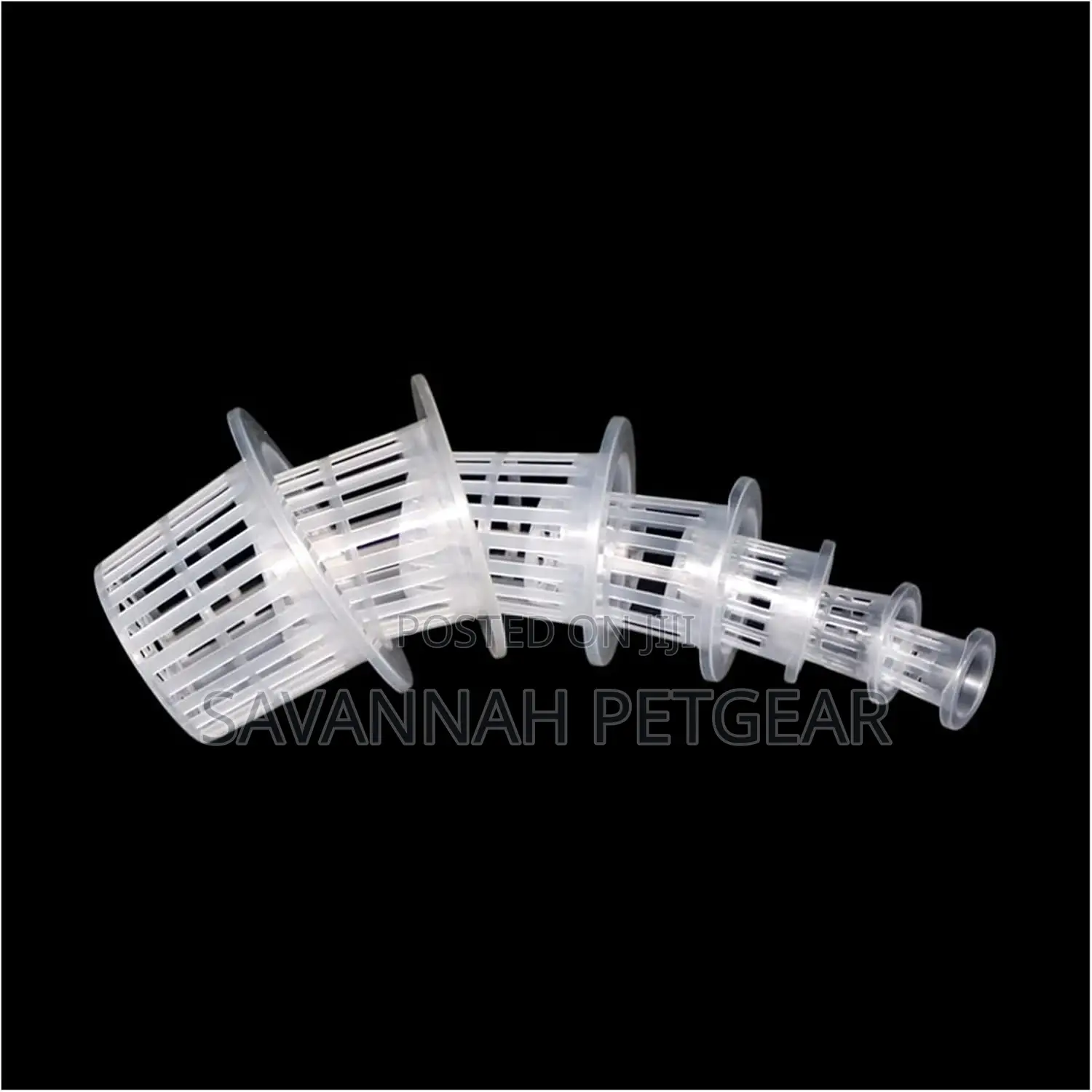 Mesh Pot Net Cup Basket Hydroponic System Plant (25*25mm)