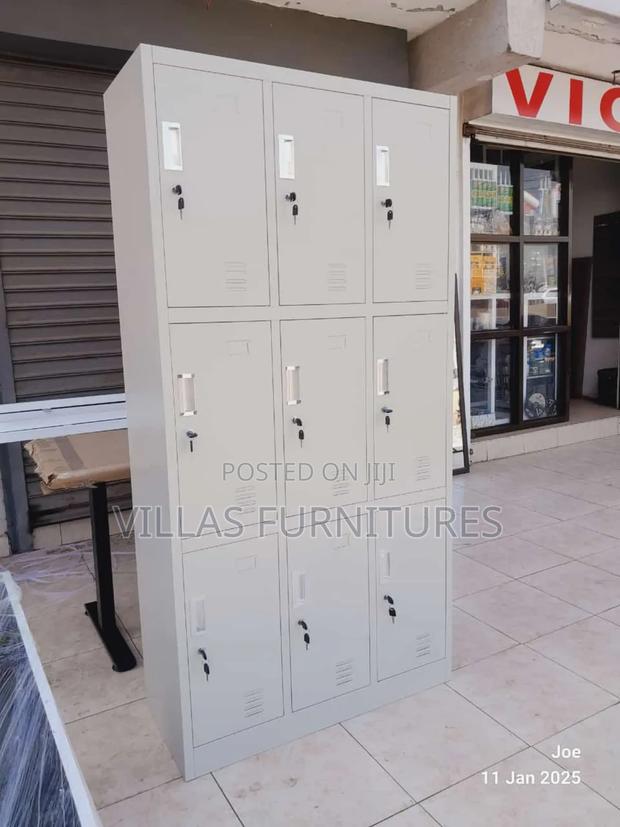 9 Door File Cabinet