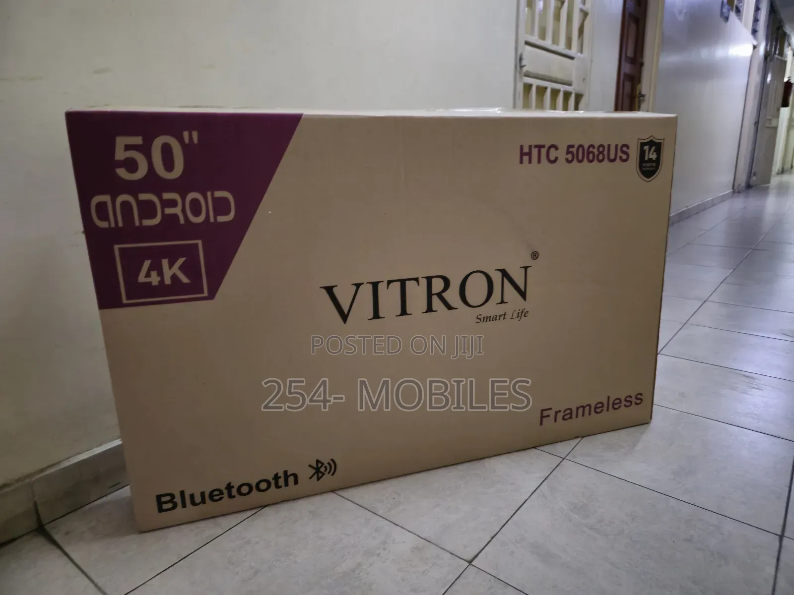 Vitron 50 Inch Smart Android Frameless Tv – Htc5068us