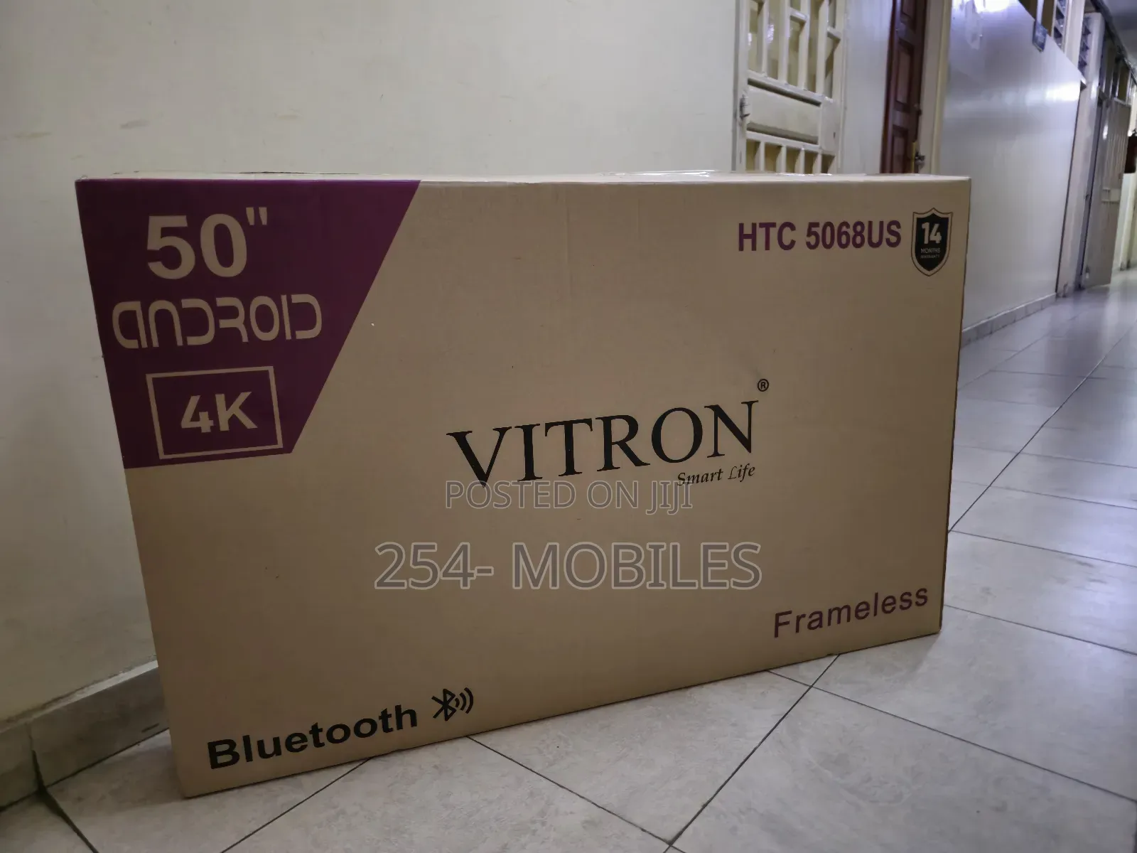 Vitron 50 Inch Smart Android Frameless Tv – Htc5068us