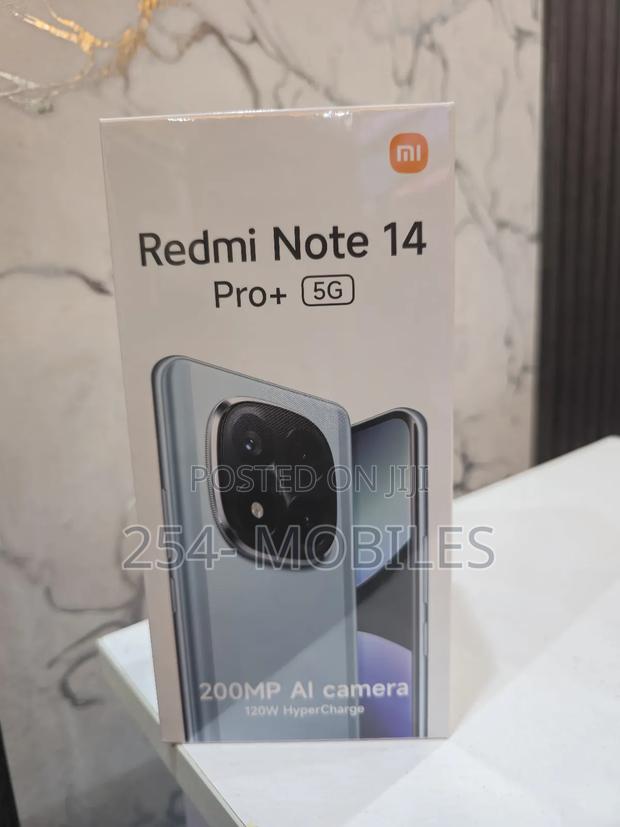 New Xiaomi Redmi Note 14 Pro+ 512 GB Black - thumbnail 2