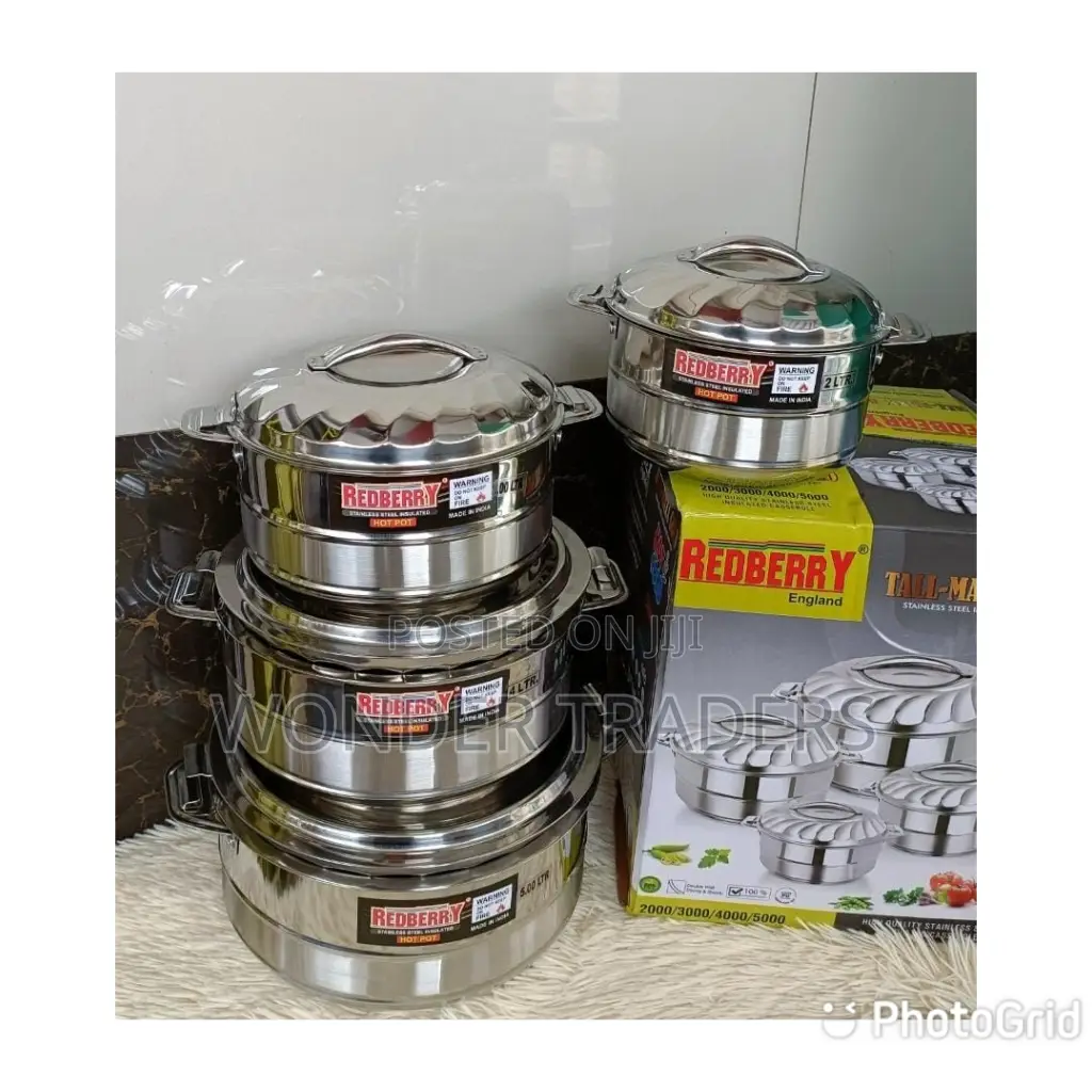 Tall Maxx Stainless Steel Hotpots*