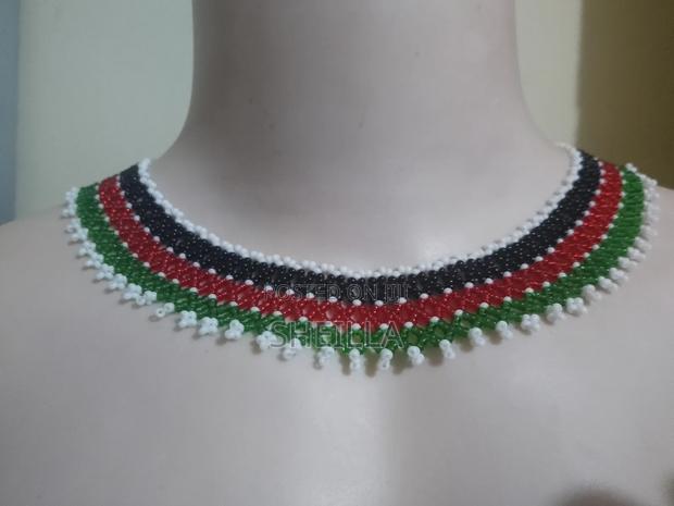 African Necklace Beaded Jewelry