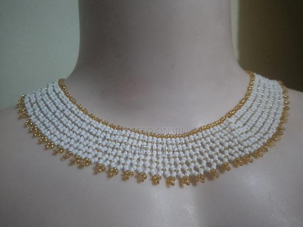 African Necklace Beaded Jewelry - thumbnail 2