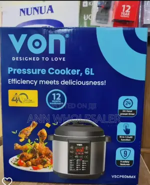 Von 6 Liter Pressure Cooker