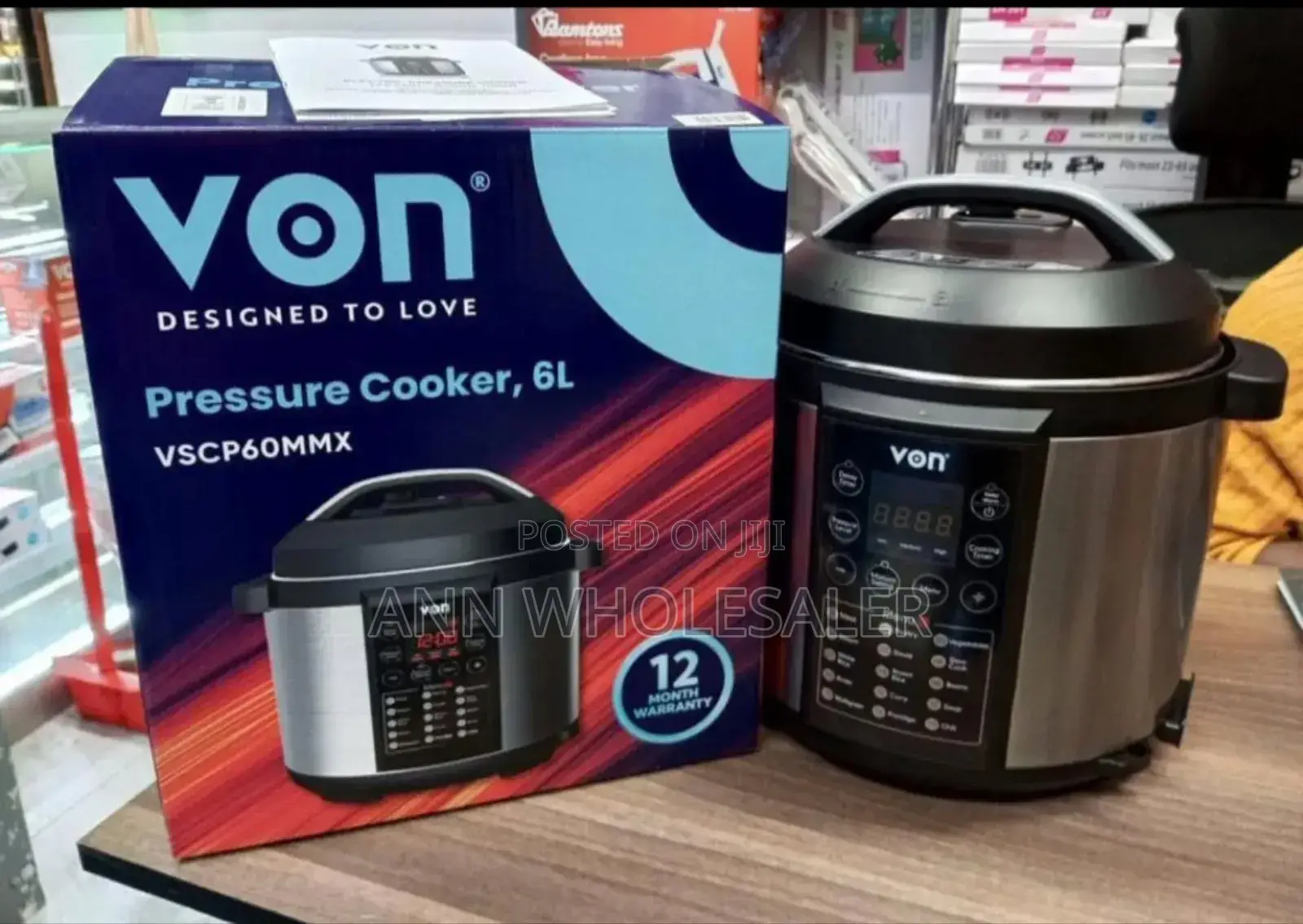 Electric Von Pressure Cooker