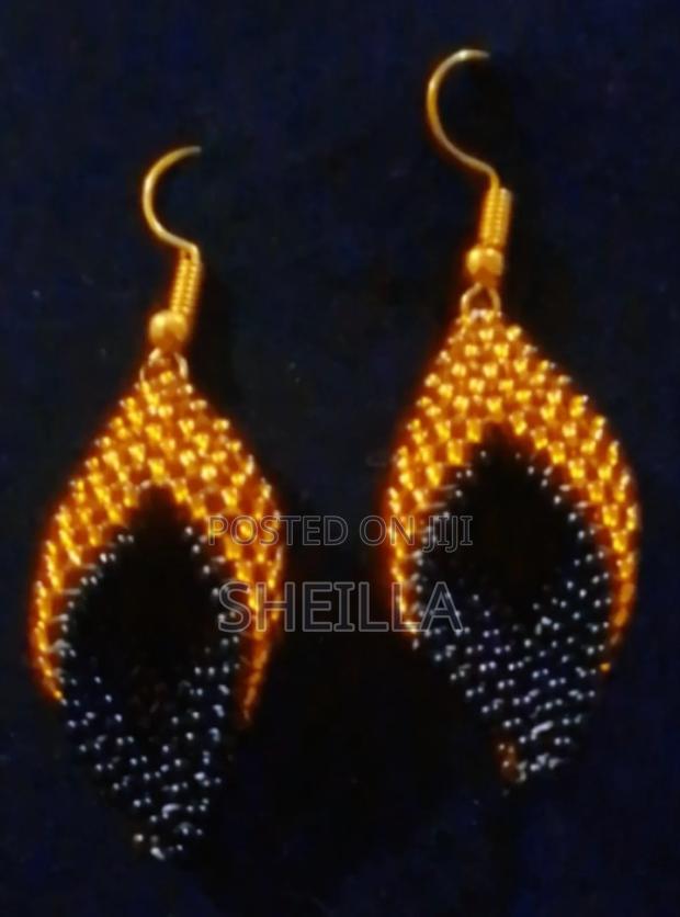 African Beaded Jewelry Earings - thumbnail 2