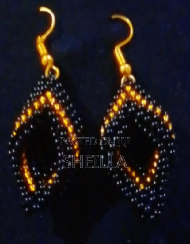 African Beaded Jewelry Earings - thumbnail 5