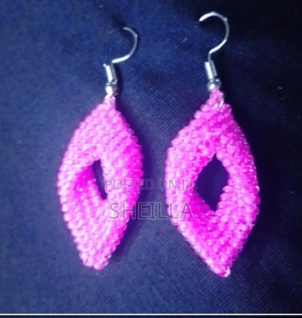African Beaded Jewelry Earings - thumbnail 6