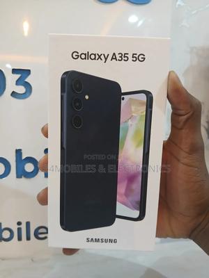 New Samsung Galaxy A35 128 GB Black - main view