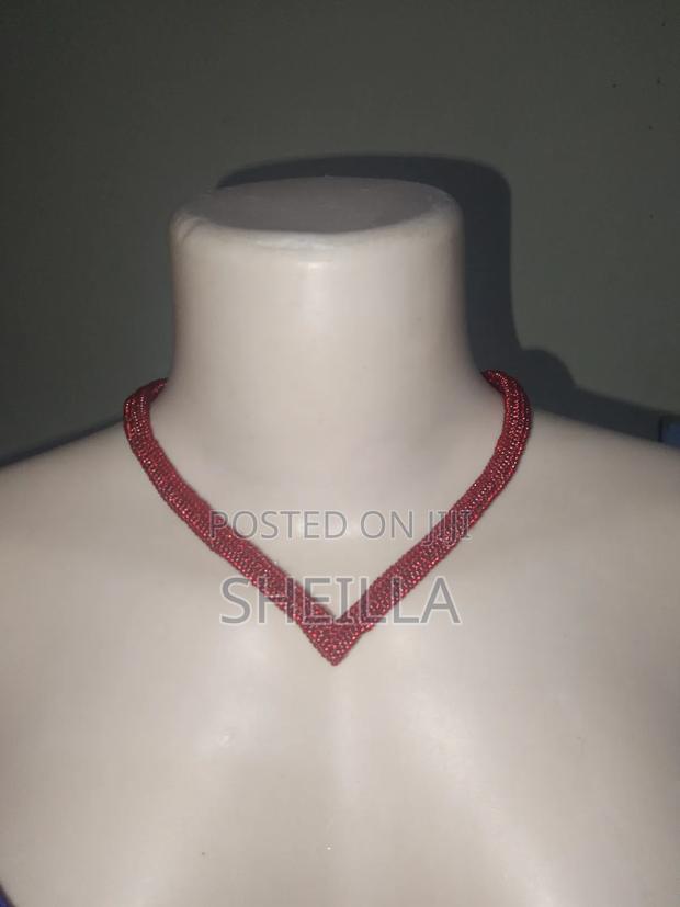African Beaded Necklace - thumbnail 9