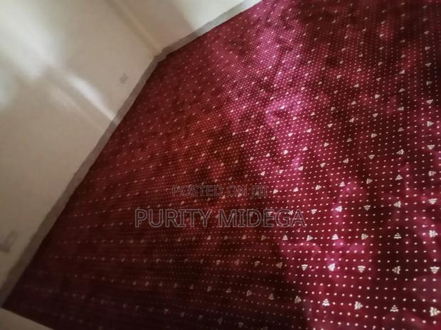 Red Dotted Wall to Wall Carpets - main view
