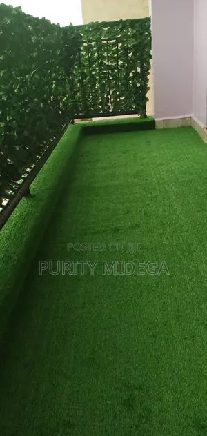Beutiful Balcony Grass Carpet