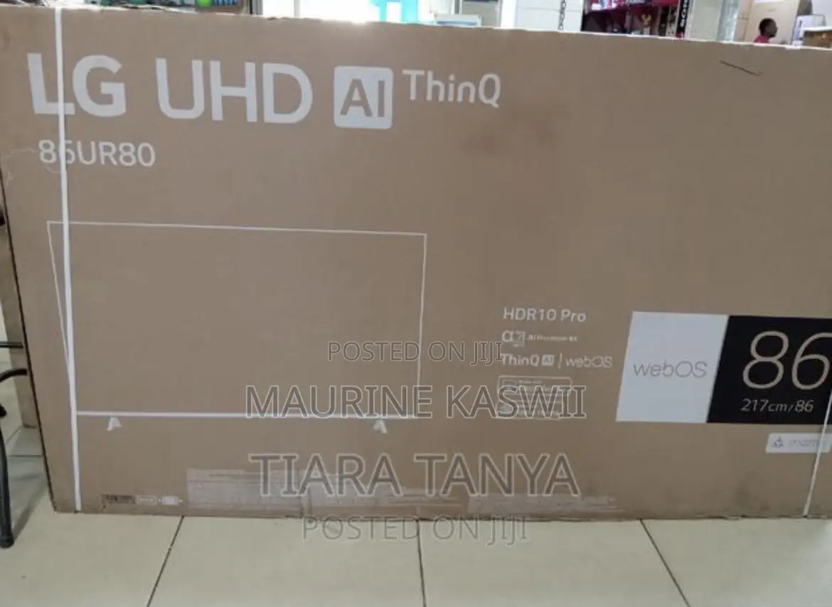 Lg 86′′ 86ur80006lj Smart Uhd Led