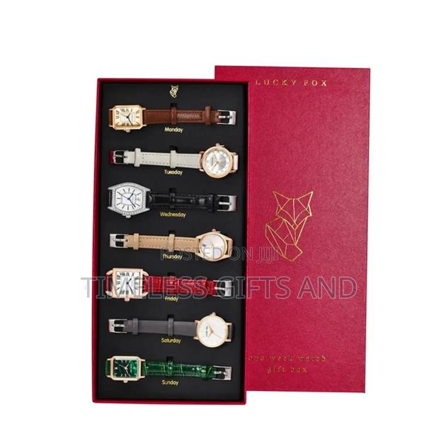 Lucky Fox 7 Days Watch Set for Ladies - thumbnail 2