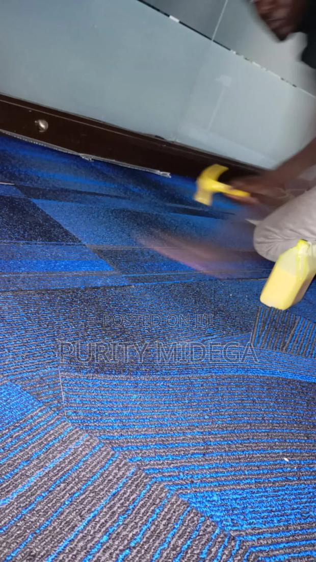 Office Blue Carpet Tiles - main view