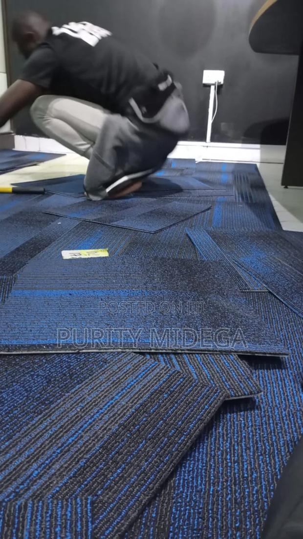 Office Blue Carpet Tiles - thumbnail 2