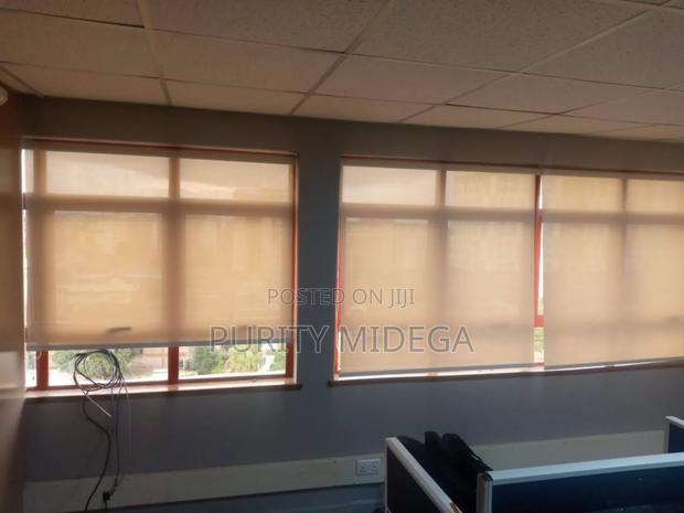 Grey Blackout Horizontal Blinds - thumbnail 2